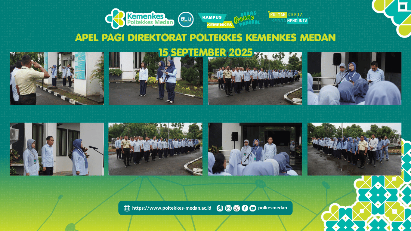 Apel Pagi Direktorat Poltekkes Kemenkes Medan